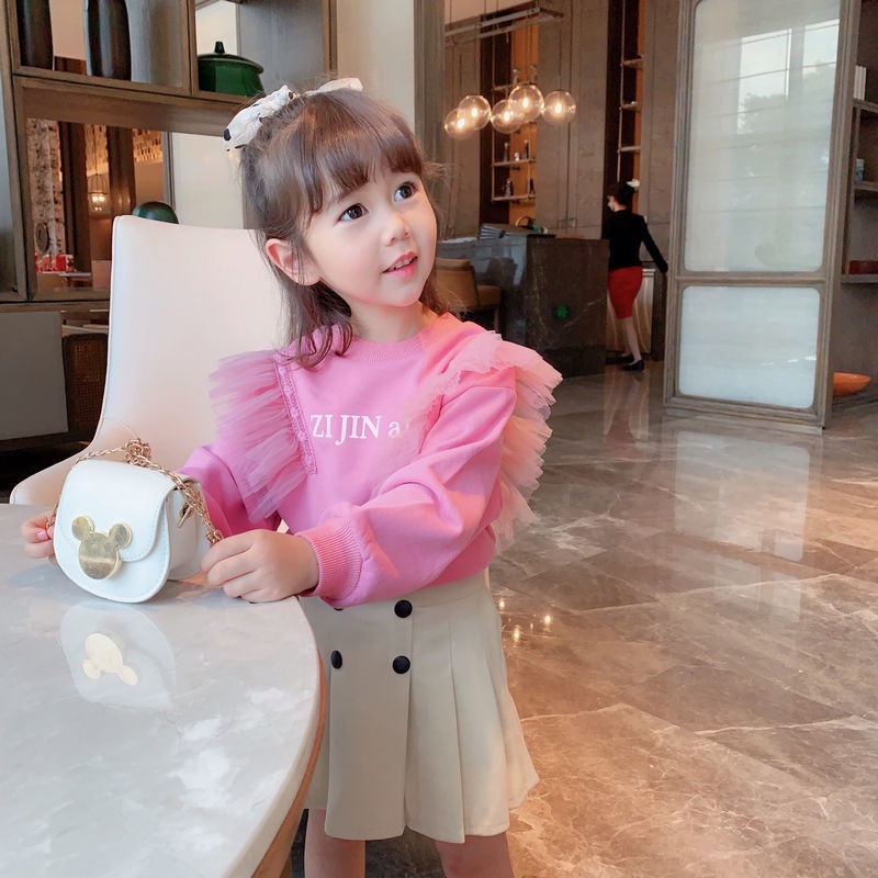 Áo Khoác Sweater Phong Cách Hàn Nhật Mới 2022 Cho Bé Gái