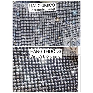 Túi xách đính đá sáng bling bling