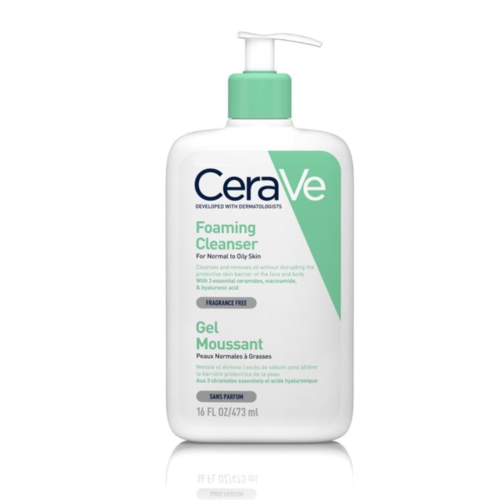 Sữa rửa mặt Cerave Foaming/Hydrating Cleanser làm sạch dịu nhẹ cho da