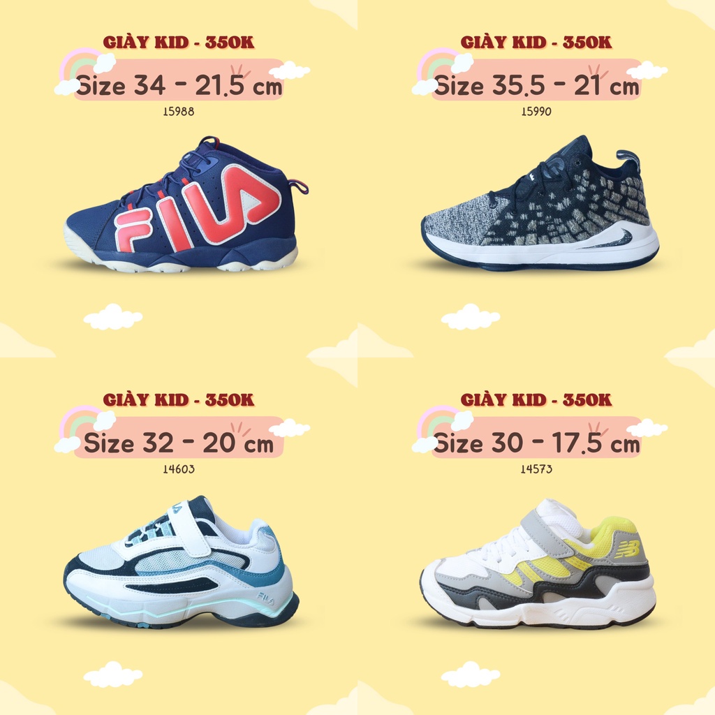 Giày 2hand Thể Thao trẻ em vintagekicks