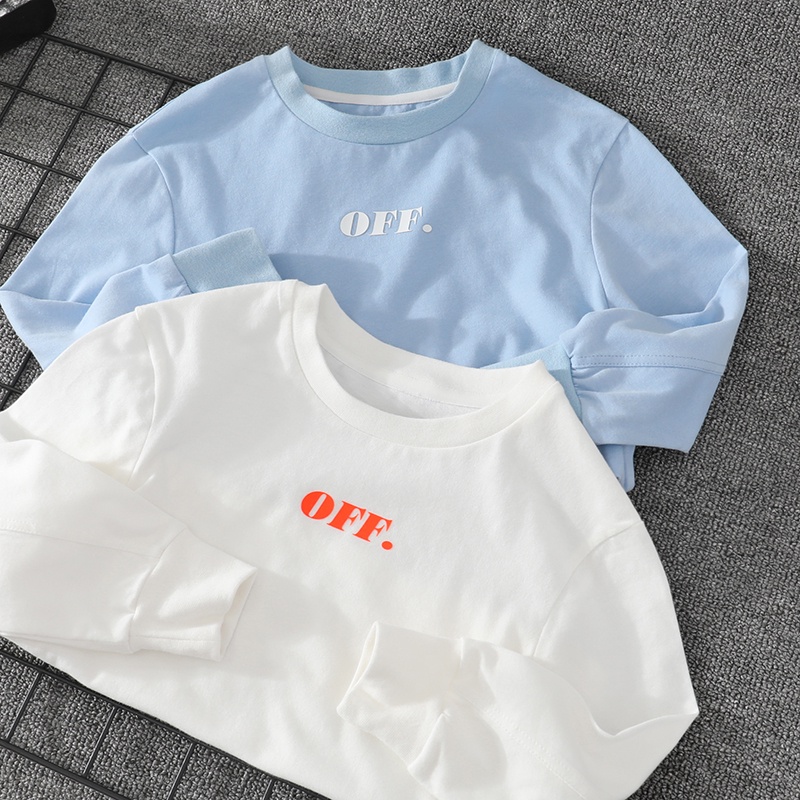Áo Thun Dài Tay Chất Liệu cotton Thiết Kế Mới Thời Trang Mùa Xuân Thu Dành Cho Bé Trai