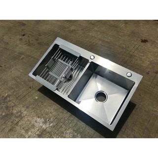 ✅GIÁ SỐC✅(HCM)Combo chậu đúc rửa chén 304(tặng khay để đồ)