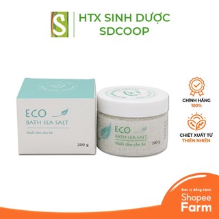 Muối tắm bé eco sinh dược 200g