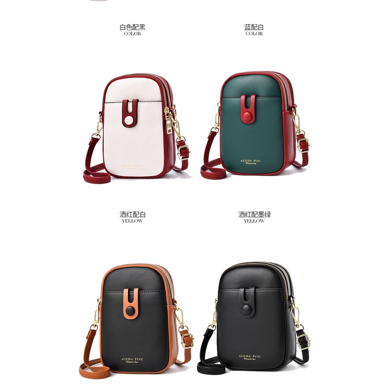 Túi Đeo Chéo Mini Đựng Điện Thoại Thời Trang Mùa Hè 2021 Dành Cho Nữ