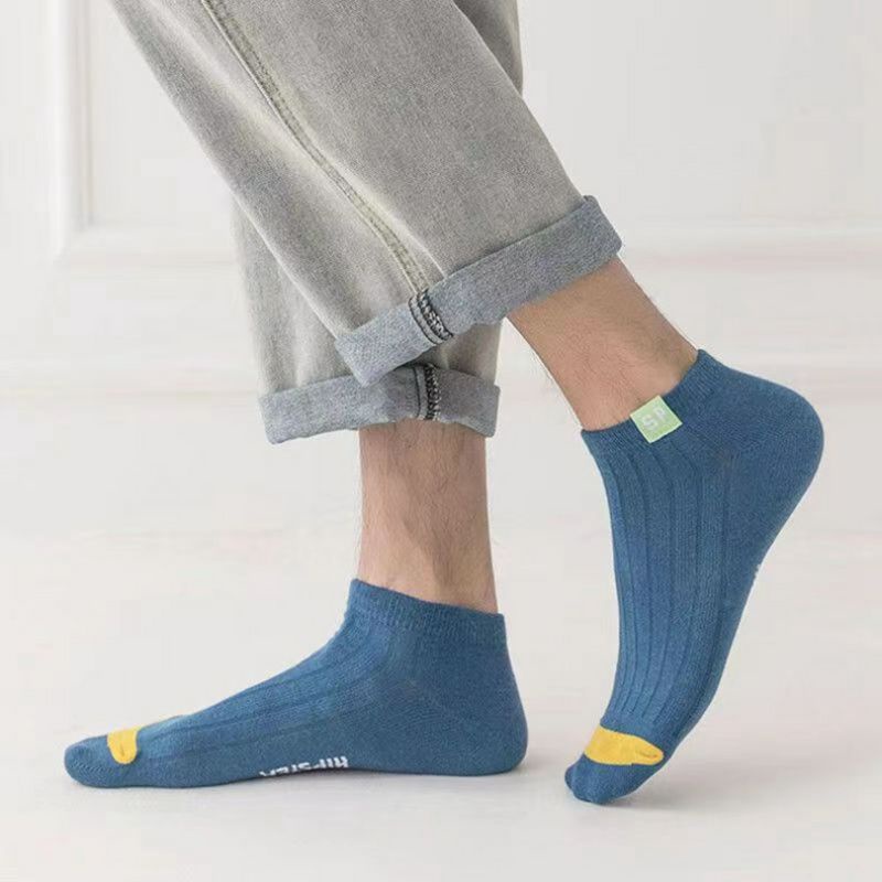 Tất Nam Cổ Ngắn FreeShip Set 5 Đôi Tất Vớ Nam Chất Đẹp