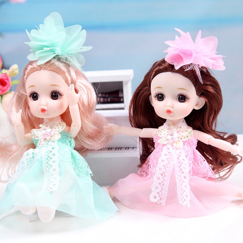 Búp bê cho bé  Búp bê LOLI 13 khớp mắt 3D