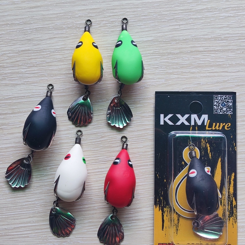 Mồi câu lure F35 chìm lững lưỡi độ AR15