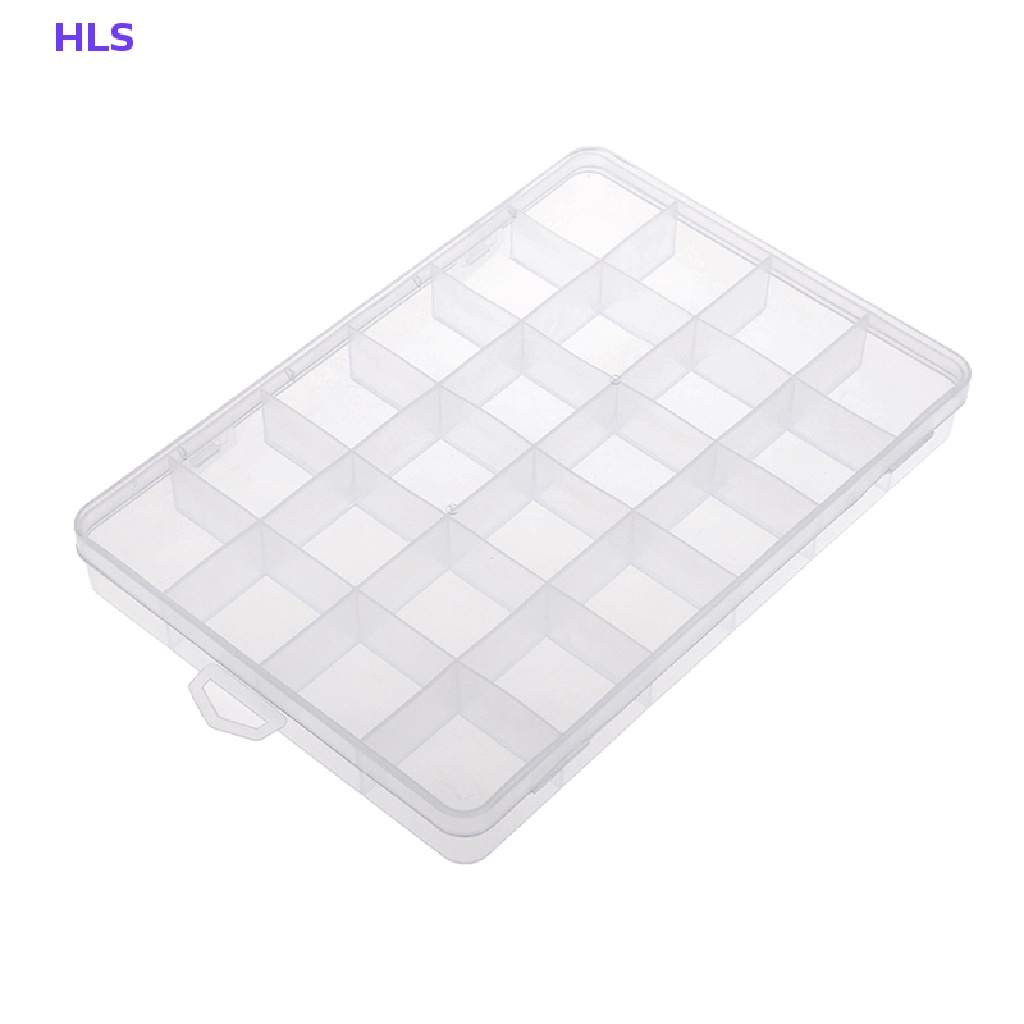 Hộp Nhựa 24 Ngăn Đựng Trang Sức Tiện Dụng