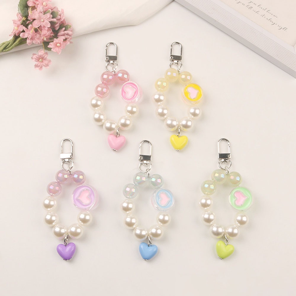 Vỏ Bảo Vệ Hộp Sạc Tai Nghe Không Dây Qipin Đính Hạt Ngọc Trai Nhiều Màu Xinh Xắn