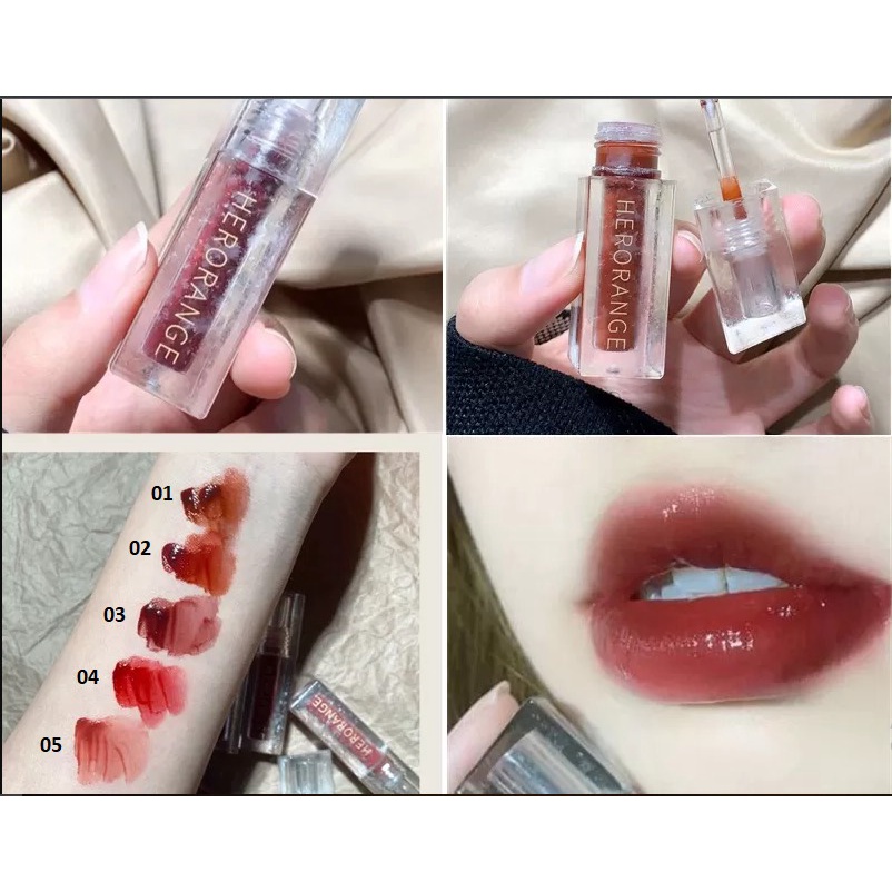 Son tint bóng lì Hero đá băng Nội địa Trung