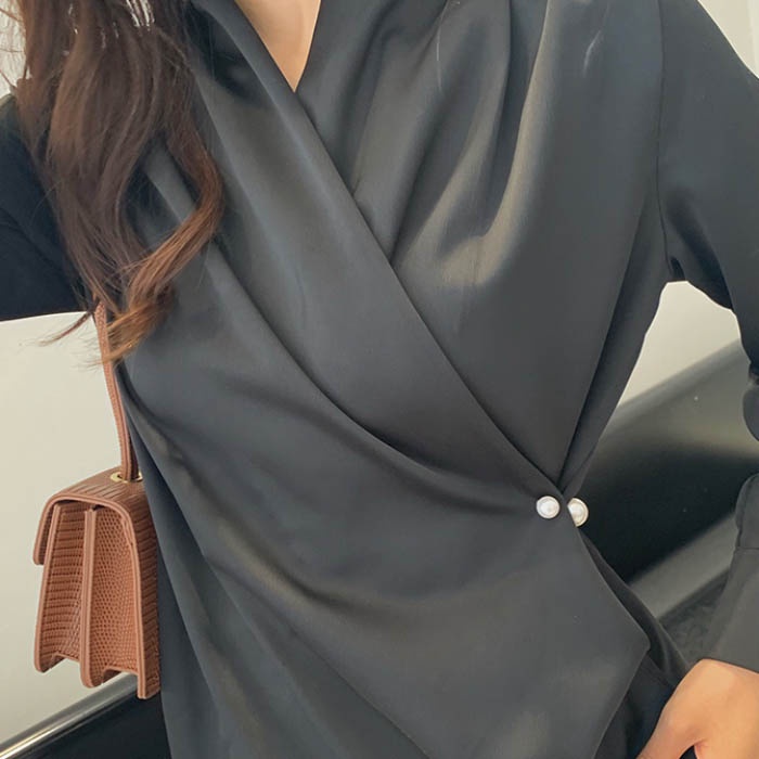 Ghim Cài Áo Đính Ngọc Trai Nhân Tạo Thiết Kế Mới Thời Trang Dành Cho Nữ