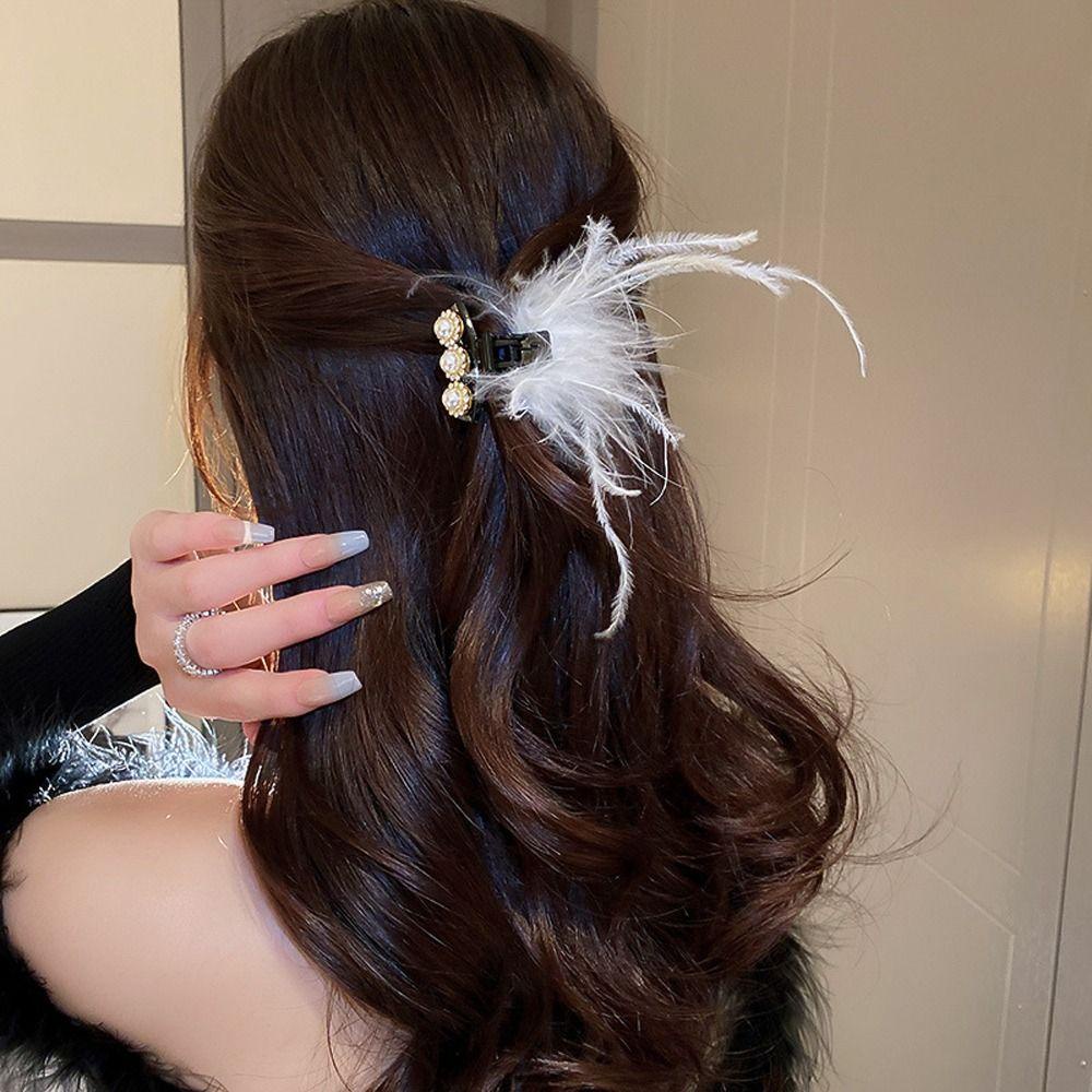 Kẹp Tóc Càng Cua Nhỏ Đính Đá Zircon Thời Trang Cho Nữ|Kẹp TóC KiểU DáNg Đơn GiảN ThờI Trang Cho Nữ