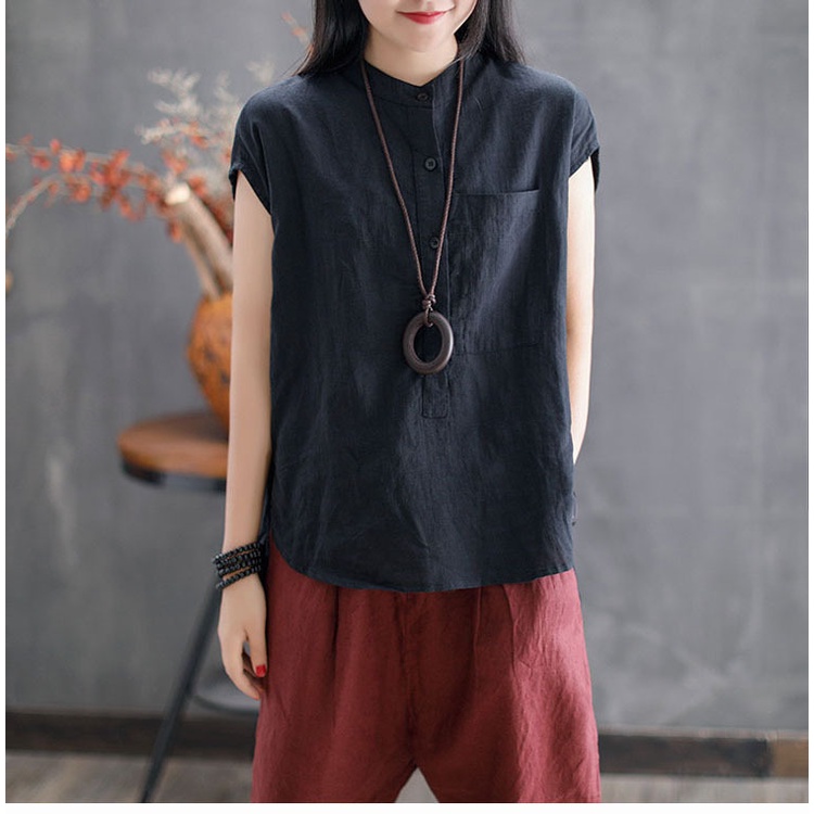 ao sơ mi nữ hàn quốc chất đũi full size 35-95kg-mã a26