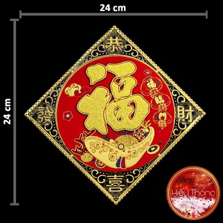 Decal trang trí tết