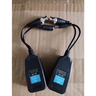 Video Balun PV kèm nguồn ( dùng cho camera )truyền tải tín hiệu bằng cáp mạng