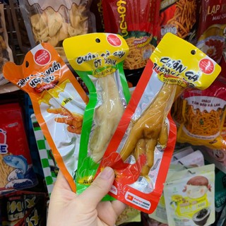 Chân gà cay ớt xanh, tiềm ớt hiểm, ủ muối hoa tiêu Làng An gói 80g