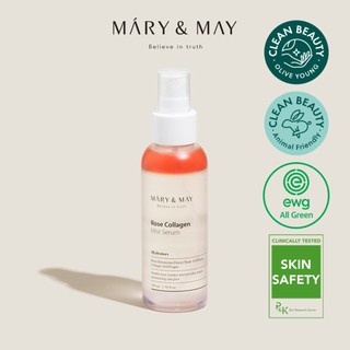 Xịt Dưỡng Mary&May Rose Collagen Mist Serum 100ml