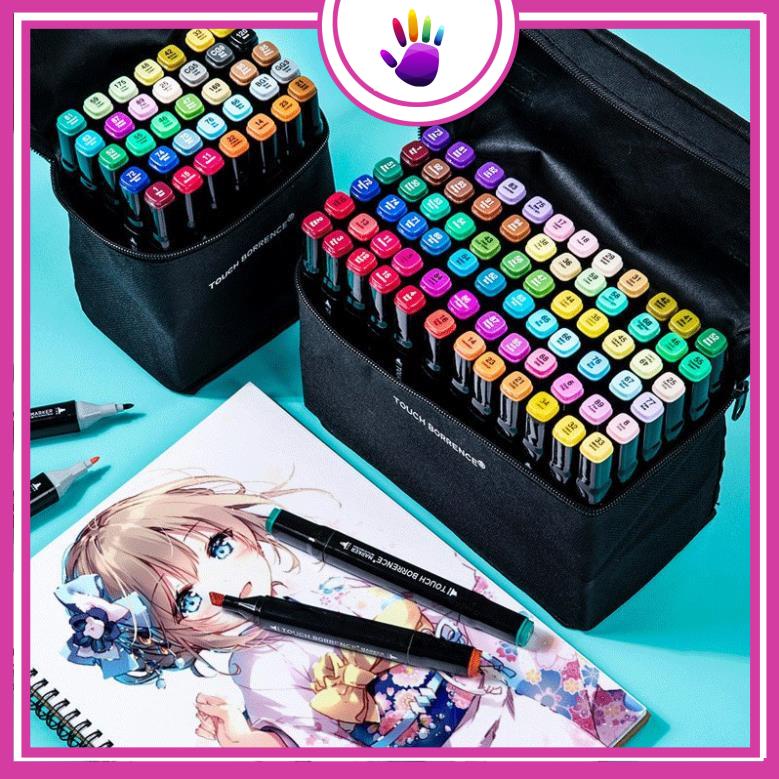 Bút Marker Touch Cao Cấp Mới 30/48/60/80M Màu Tươi Sáng - TIỆM NHÀ MILK