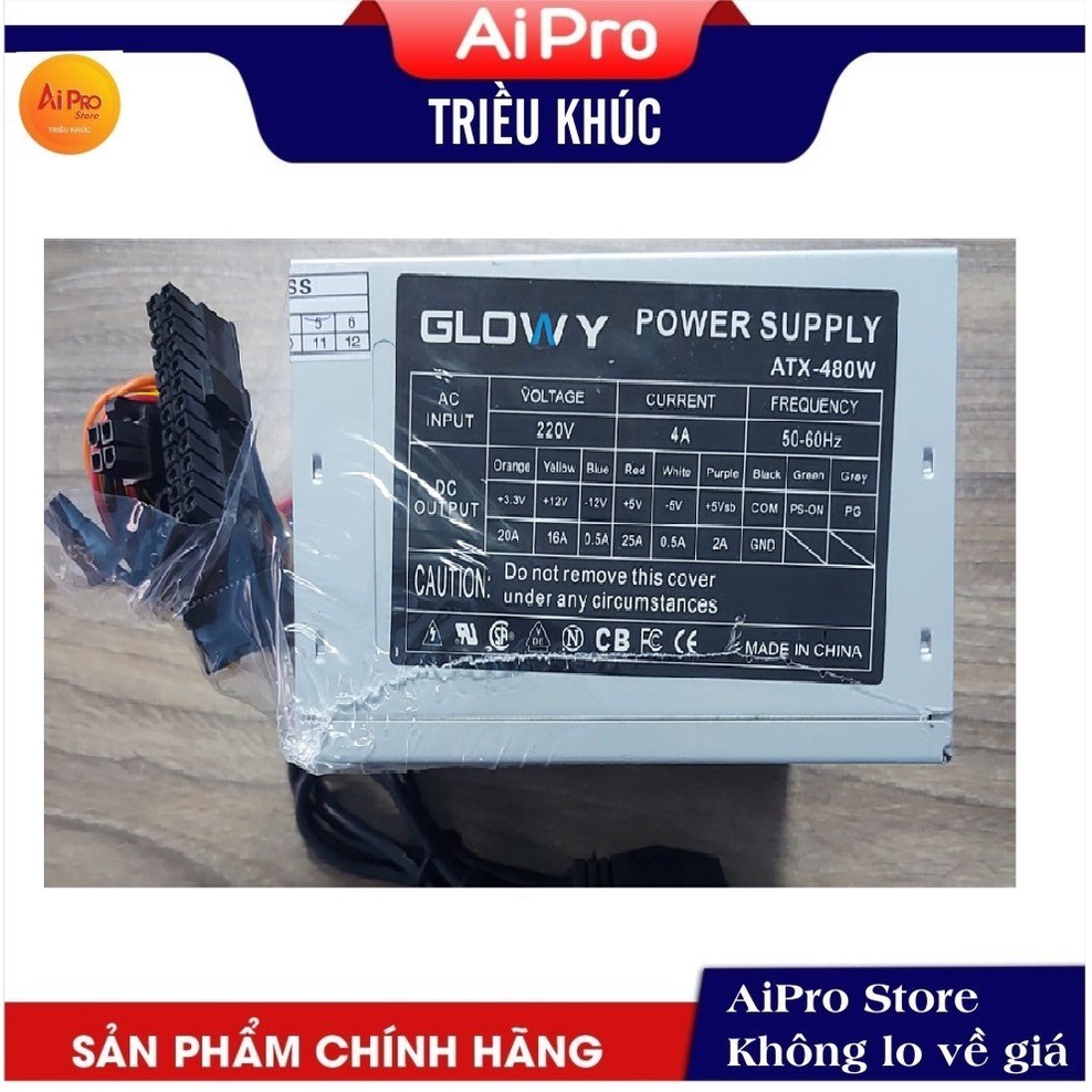 Nguồn ATX 480/550/650 CST 200W Gloway New 100% - Bảo hành 12 tháng tại AiPro Store