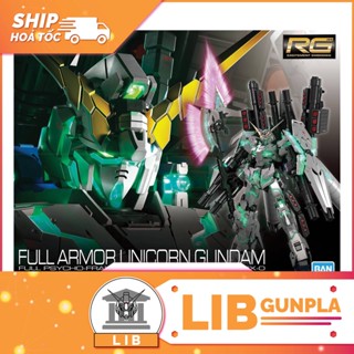 Đồ chơi mô hình lắp ráp Bandai Gundam RG 1/144 Full Armor Unicorn Gundam
