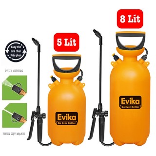 Bình tưới cây 5-8 lít Evika DW - Bình phun sương khử khuẩn