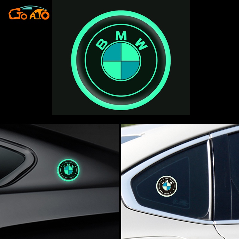 GTIOATO Ánh Sáng Ban Đêm Decal DáN Xe MiếNg DáN ChốNg NưỚC Ô Tô Bánh Xe Nắp Bình Xăng Nắp Máy Bát Cửa Cảnh Báo Nhãn Dán Xe Hơi Trang Trí Ô Tô Cho BMW X4 E46 E90 F30 F10 1 X2 8 118I 320i M4 E60 218i X5 M3 318i X7 E39 7 E36 E30 530i M8 520i X6 Z4