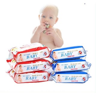 Thùng Giấy Ướt Baby (24 gói)