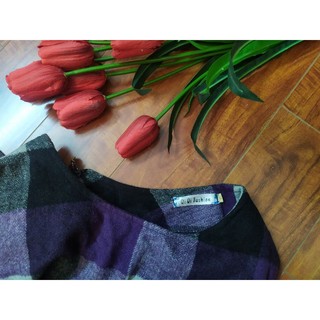 ĐẦM DẠ KẺ CARO TÍM
