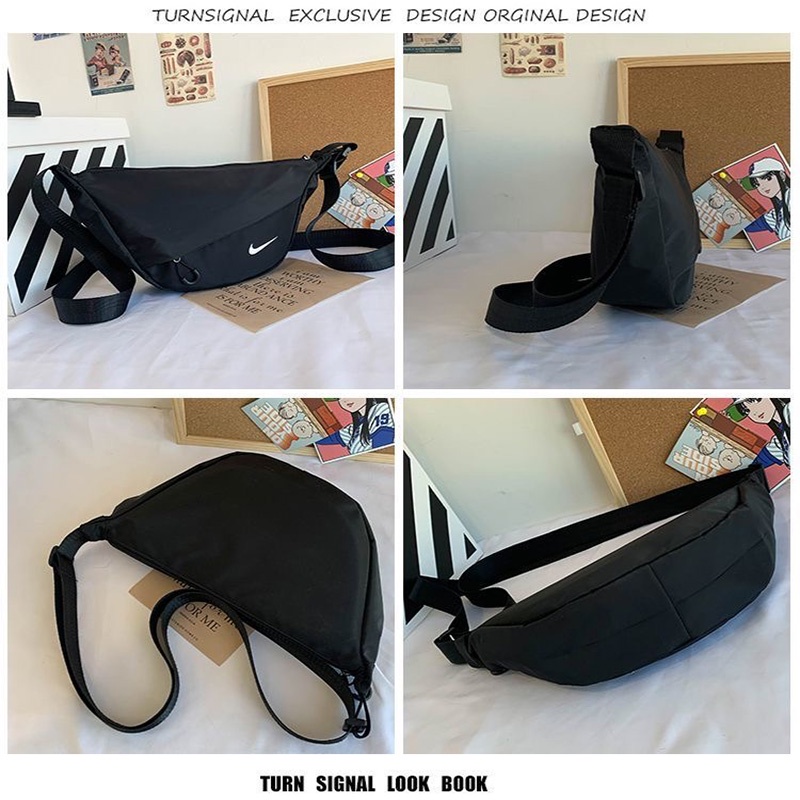 Túi Đeo Chéo Vai Bằng Vải Thời Trang Sành Điệu Cho Nam Và Nữ