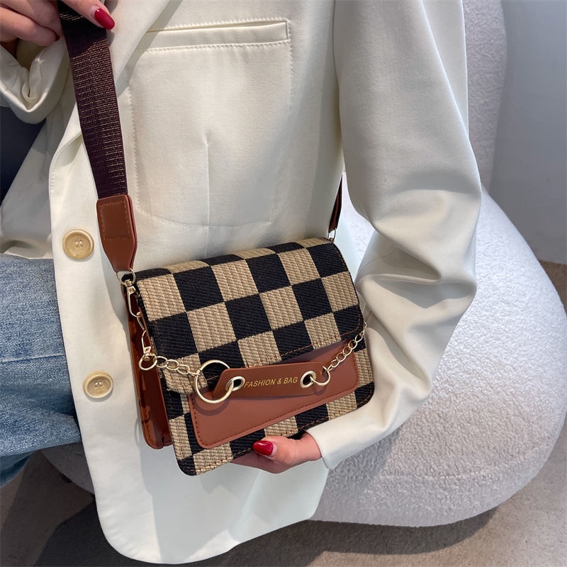 Túi Đeo Chéo Dáng Vuông Nhỏ Thời Trang Thu Đông 2022 Cao Cấp Cho Nữ FT7320