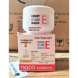 Kem vitamin e naco 3 mặt