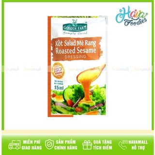 Sốt salad mè rang golden farm 15ml