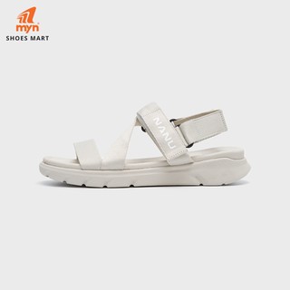 Giày sandal nữ quai chéo nanu 12 đế bằng