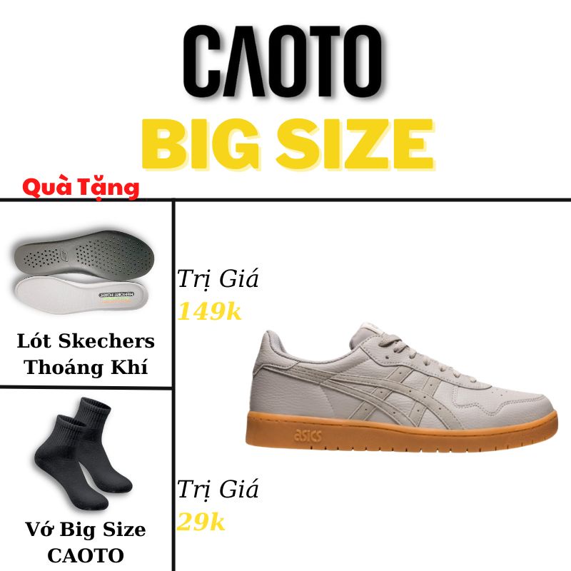 Đế Bằng Màu Trắng Xám Big Size - Giày Thể Thao Big Size Nam 45 46 47 48