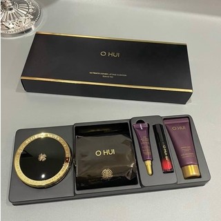 Set phấn ướt ohui đen ultimate cover lifting cushion spf50+/pa+++
