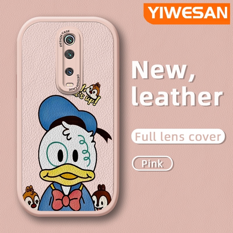 Ốp Điện Thoại Da Mềm Chống Sốc In Hình Vịt Donald Kaws Bảo Vệ Ống Kính Máy Ảnh Cho Xiaomi 9T Pro Redmi K20 Pro
