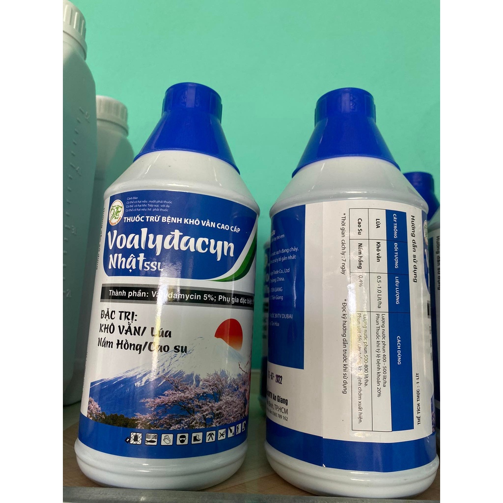Thuốc trừ bệnh Validacin Nhật phòng trừ khô vằn, héo xanh, nấm hồng cho cây trồng