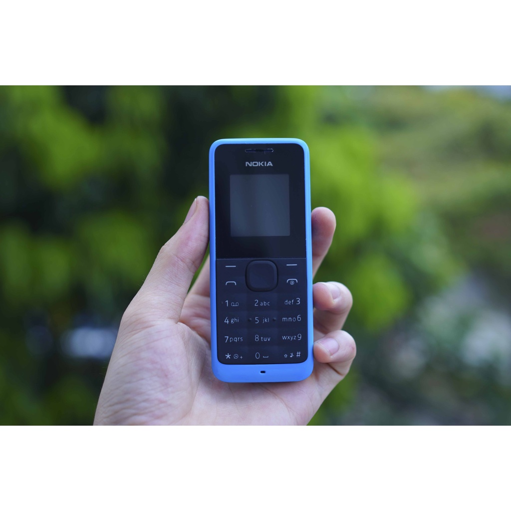 ĐIỆN THOẠI NOKIA 105 CHÍNH HÃNG KÈM PIN SẠC - BẢO HÀNH 3 THÁNG