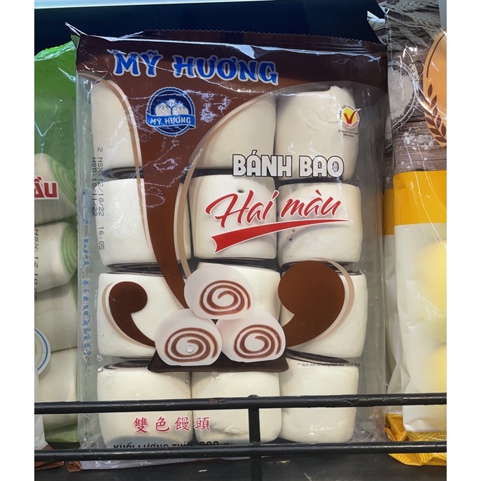 12 cái bánh bao màn thầu sữa dừa sô-cô-la , thơm béo 300g