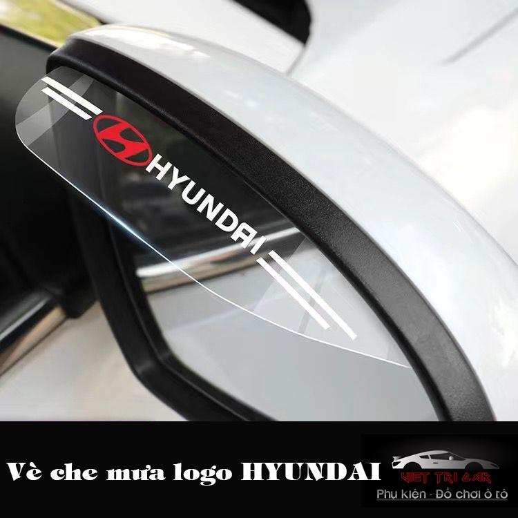 Vè che mưa gương chiếu hậu ô tô logo các hãng: Hyundai Toyota Mazda Mitsubishi KIA Ford......