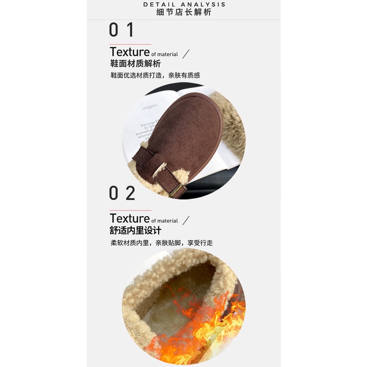 Giày Birkenstock Lót Lông Giữ Ấm Thời Trang Thu Đông 2022 Cho Nữ