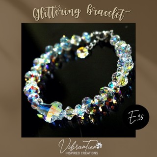 [Mã SKAMLTSM9 giảm 10% đơn 99K] Vòng tay pha lê Swarovski B.34