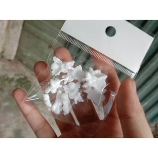 Phụ kiện gắn móng, set charm thiên thần trắng gắn móng