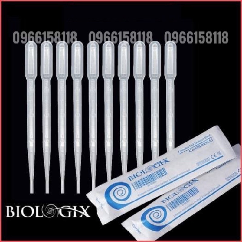 Ống hút sữa cho bé Biologix hàng Mỹ loại 1 tiệt trùng dùng để bón sữa, bón nước siro.
