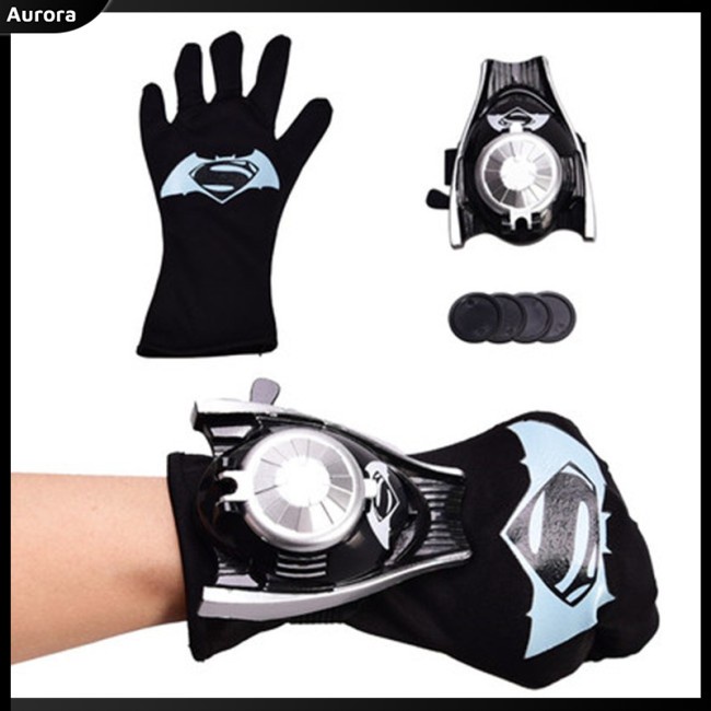 Mô Hình Găng Tay Nhân Vật Marvel Avengers Iron Hulk Batman Captain America Launcher Bằng PVC Cho Bé Trai