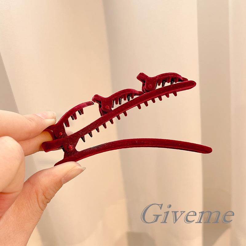 Dây Buộc Tóc xHairpins Màu Trơn Dài 9cm Thời Trang Cho Nữ
