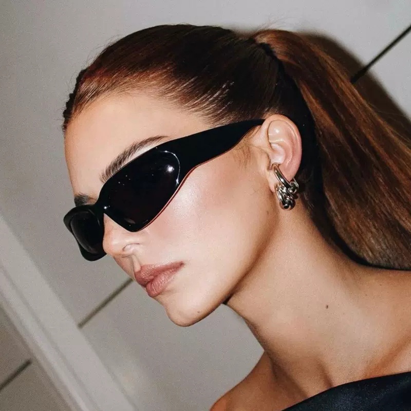 Kính Mát Gọng Vuông Nhiều Màu Sắc Thời Trang Mùa Hè Cho Nam Và Nữ