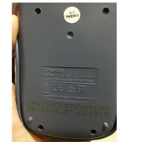 HCM GIAO HỎA TỐC_Máy Tính Học Sinh Casio FX 570VN PLUS hàng Thái Lan Bảo Hành 1 Năm