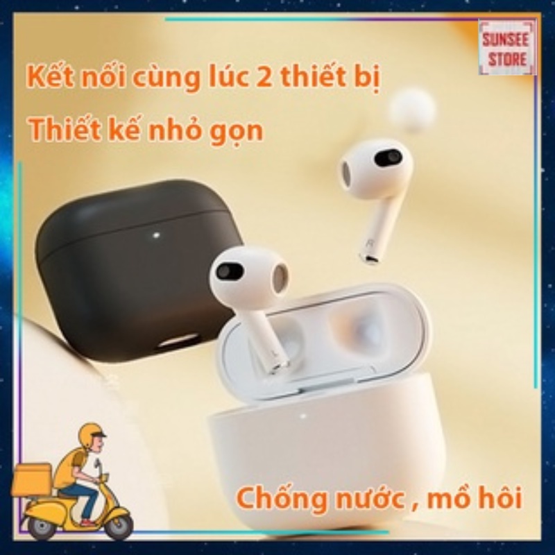 Tai nghe Bluetooth - pro 6s, âm thanh chân thực, chống nước, mồ hôi, khả năng chống ồn tốt, pin trâu dùng từ 3-4 giờ