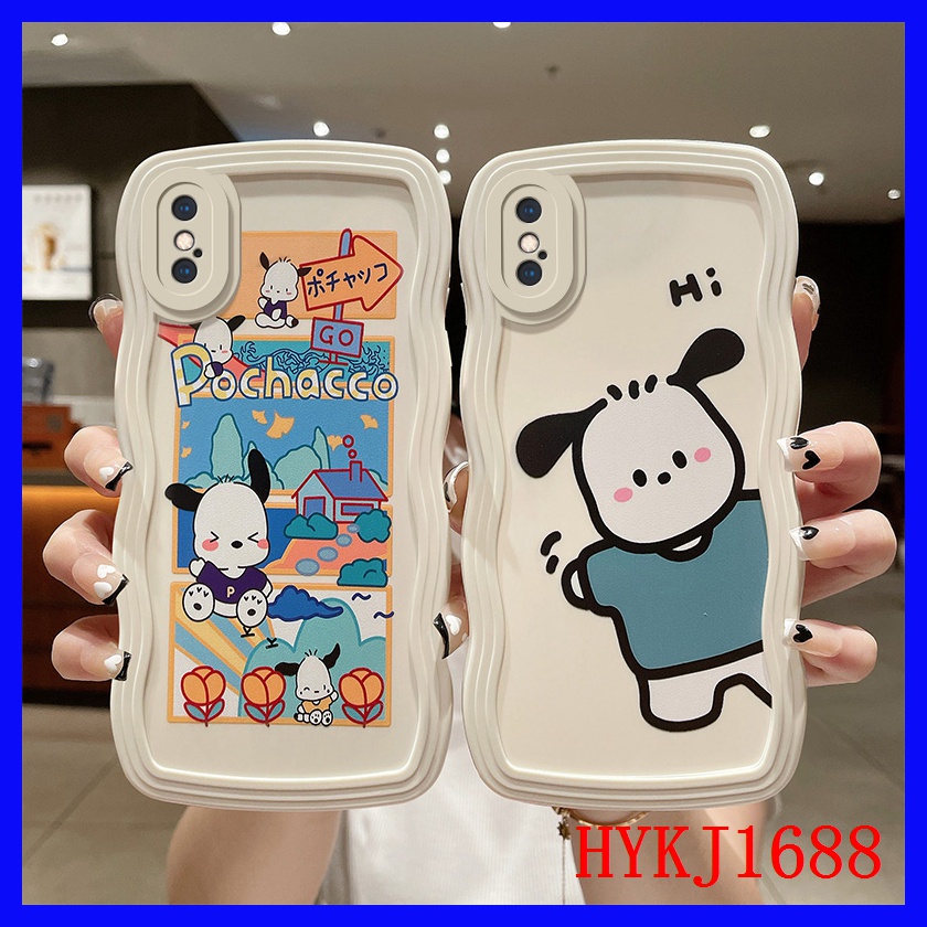 ốp lưng iPhone X iPhone XS MAX Ốp Điện Thoại lưng tpu Silicone Họa Tiết Gợn Sóng Cho iPhone XS MAX X XS MAX KLA